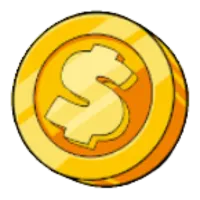 Gold-Münze Symbol